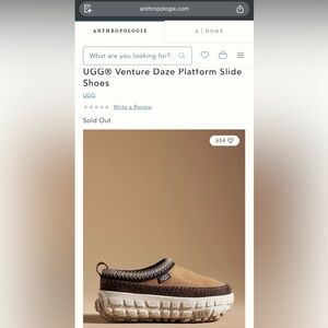 Anthropologie UGG® Venture Daze Platform Slide Shoes